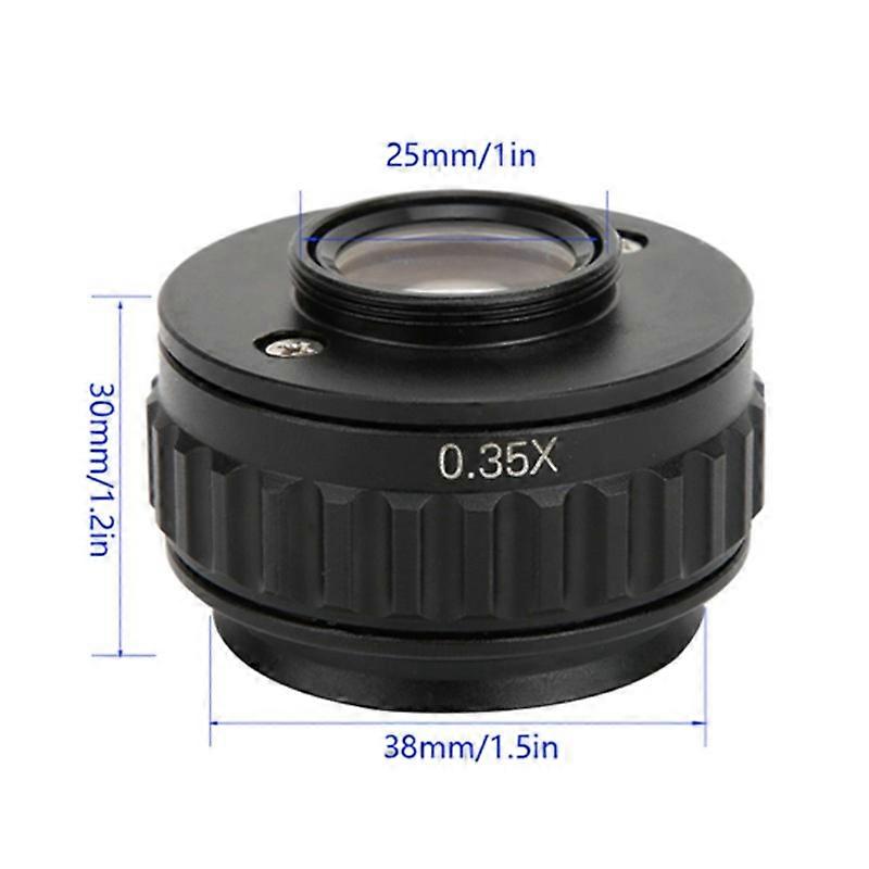 Adapters 0.35X Microscope Camera Trinocular Lens Stereo for CTV Interface