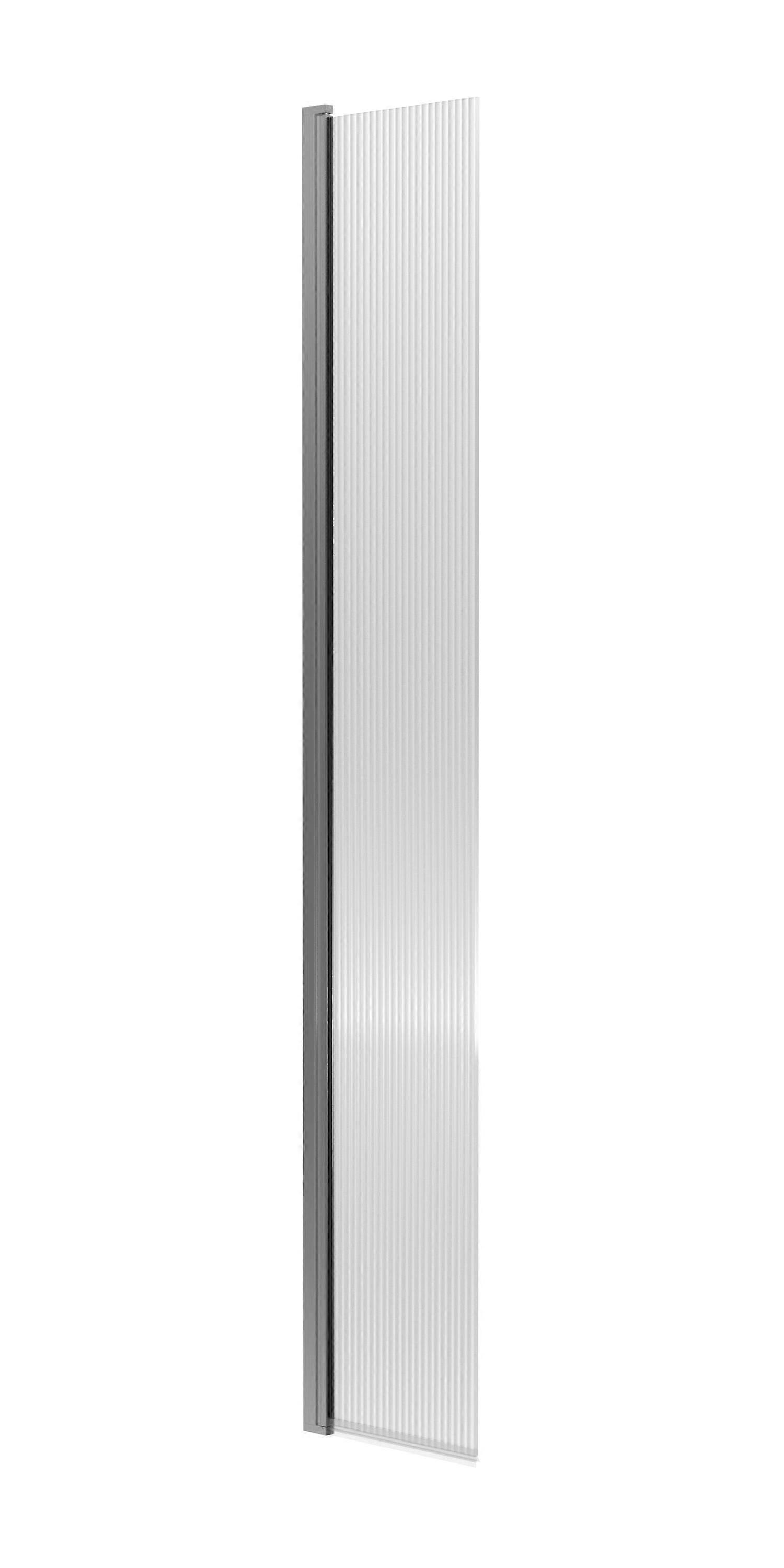 1850 x 300 x 8mm Fluted Hinged Screen