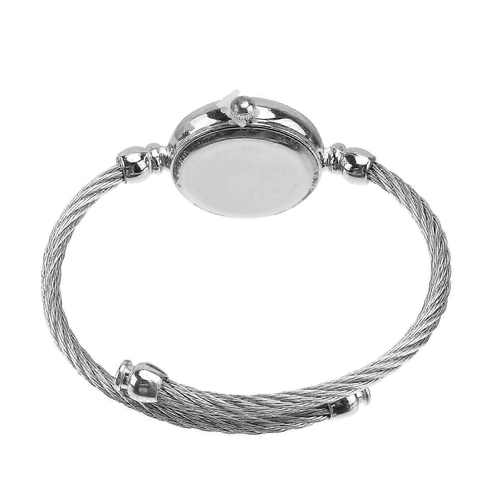 Digitale quartz damesarmbandhorloge, wit