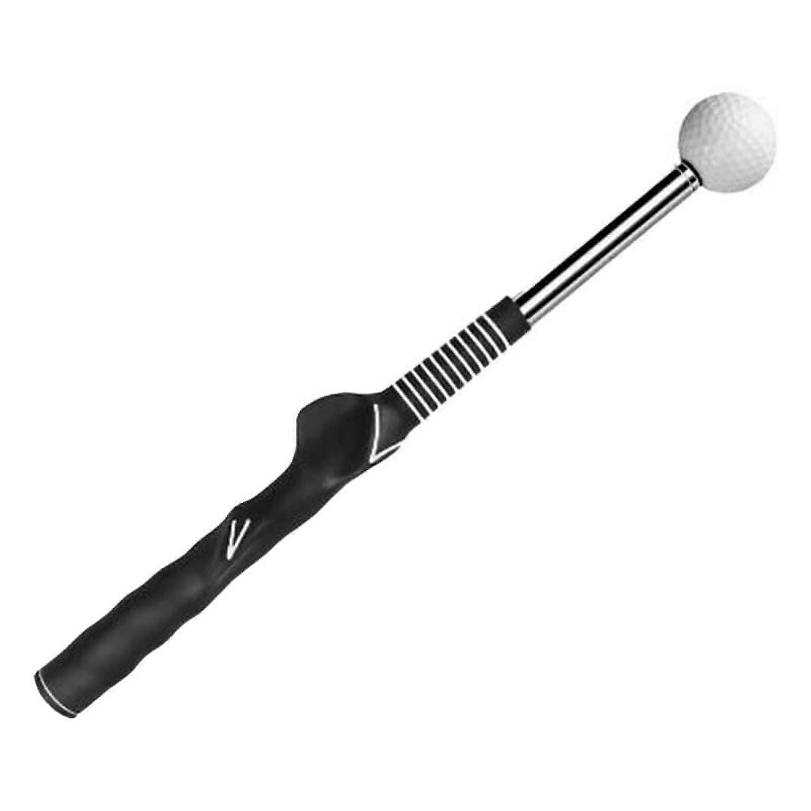 Golf Swing Practice Stick Telescopic Trainer Master Training Aid Posture Corrector
