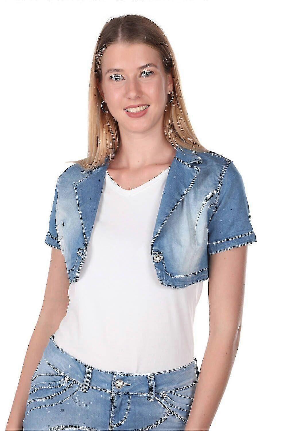 Kort cardigan for kvinner