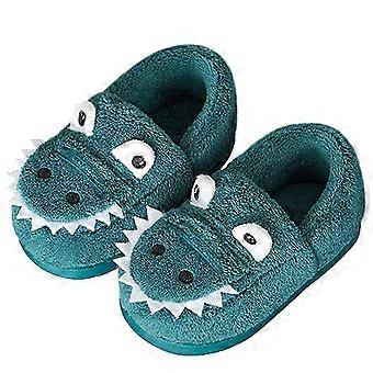 Barn Tøfler Varm pels foret Innendørs Dinosaur Design Unisex Zekai