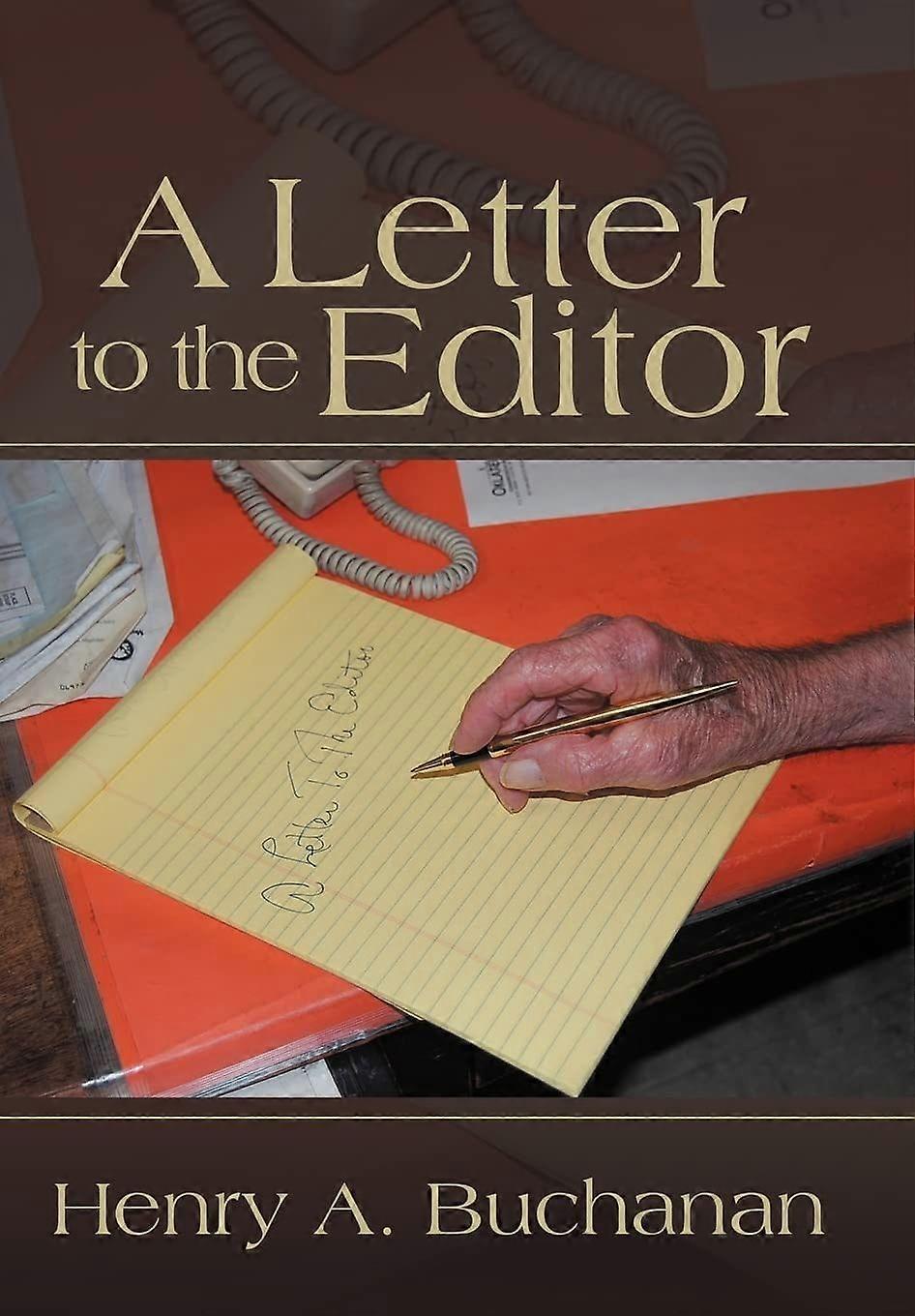A letter to the editor