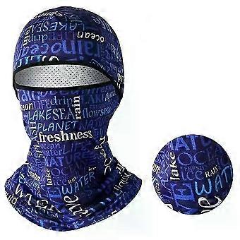 Breathable Full Face Balaclava Mask Quick Dry Scarf for Cycling Hiking Ski Snowboard