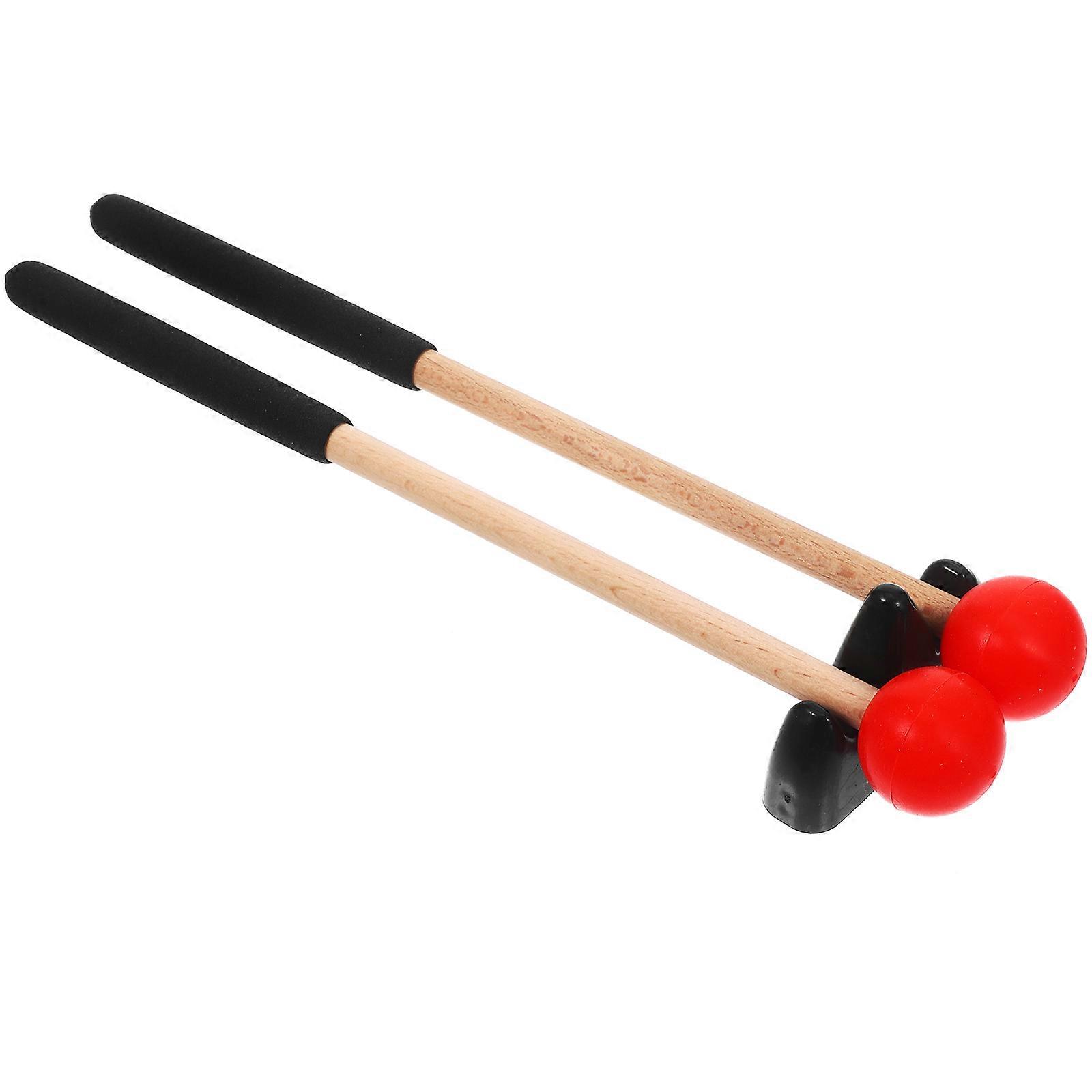 Drum Mallet for Percussion Instruments 1Set with Stand for Drum