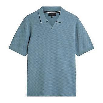 Ted Baker Herren Zig Strickpolohemd