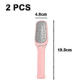 Two-in-one Stainless Steel Foot File Foot Peeling Callus Foot Grinder Rubbing Foot Plate Grinding Stone