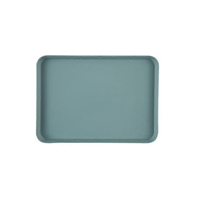 Anti-slid Base Stackable Serving Tray Multi-use Smooth Surface Plastic Fruit Tray for Home