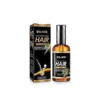 Ginsengiä ja monikulmiota sisältävä Ginger Hair Growth Oil ravitsee ja tuuheuttaa hiuksia luonnollisesti