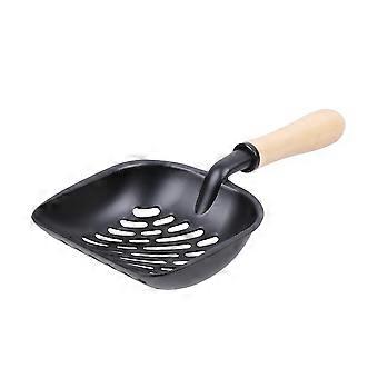 Cat Litter Wooden Handle for Effective Cleaning 1Pcs Litter Scoop