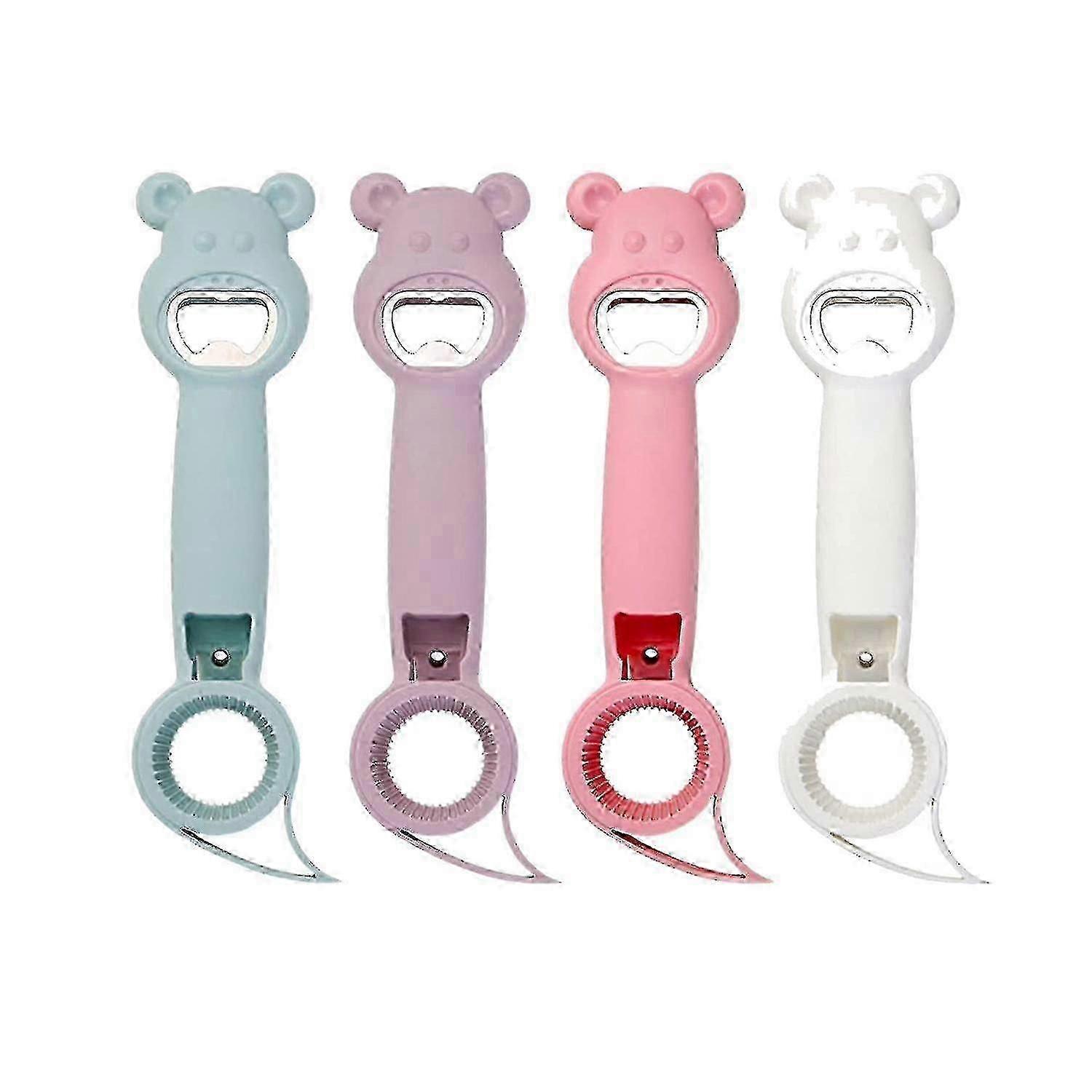4-in-1 Multi-Function Bottle Opener Set (4 Pieces)