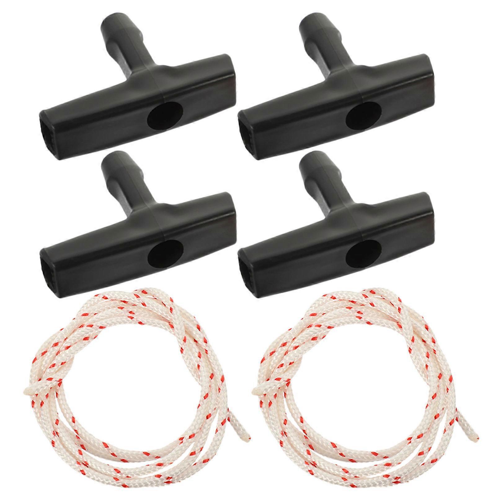 2 Sets Garage Emergency Pull Ropes Release Pull Ropes Pull Cords and Handles Kit