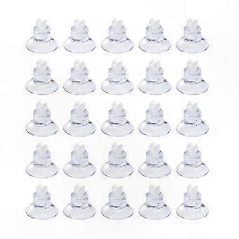 Holder Clips for Aquarium Suction Fixing, 25Pcs, Rubber Material