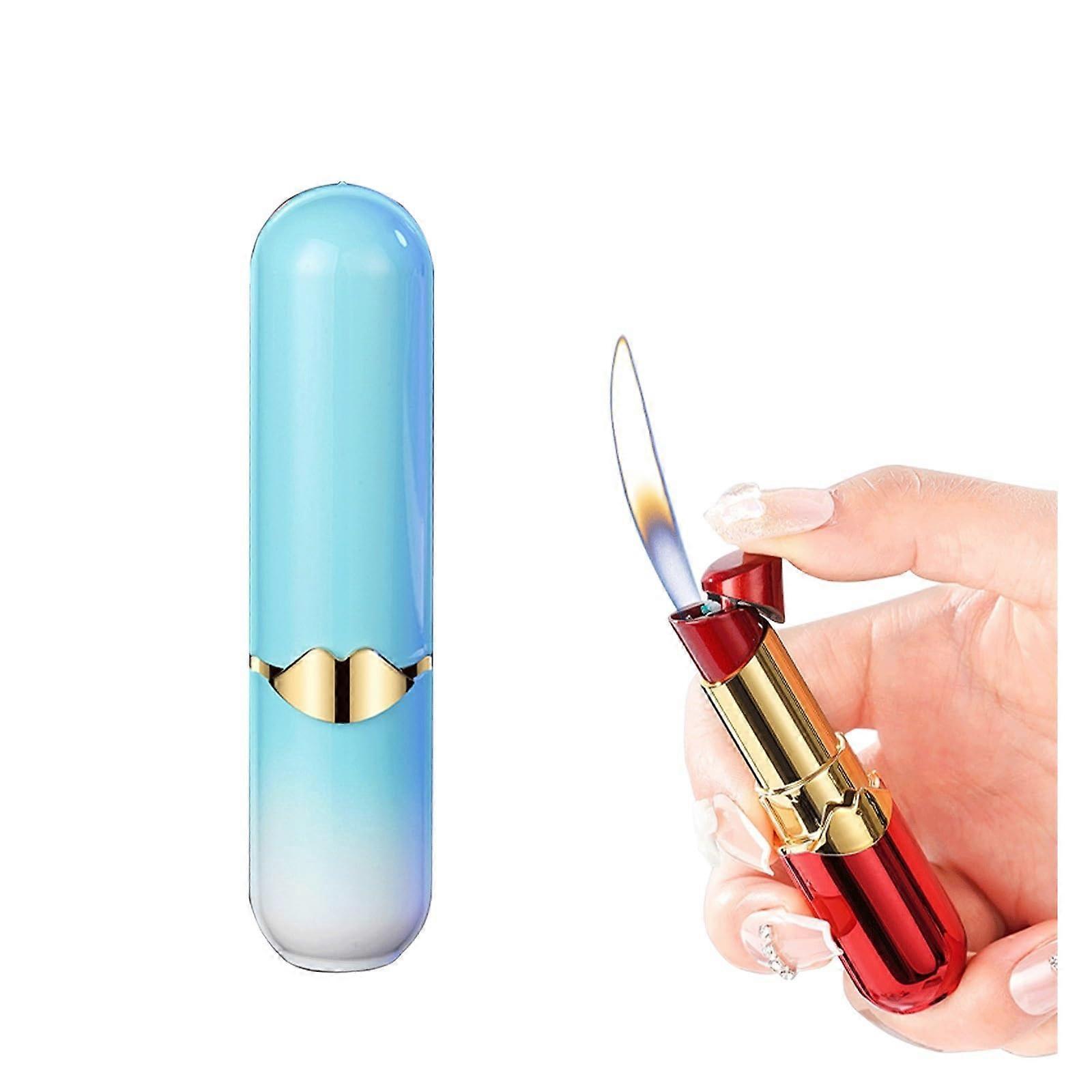 Butane Torch Lighter Style G, Windproof Refillable Jet Flame, Adjustable Flame Control for Camping