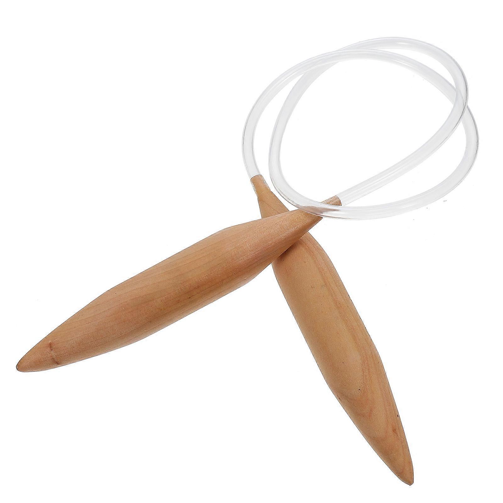 Brown Bamboo Circular Knitting Needle for DIY Projects 1Pcs Tool