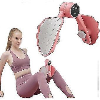 Pelvic Floor Exerciser compatible with Women, 3-Level Adjustable Hip Thigh Trainer with Smart Counter, 360 Rotation, Postpartum Recovery Strengthener