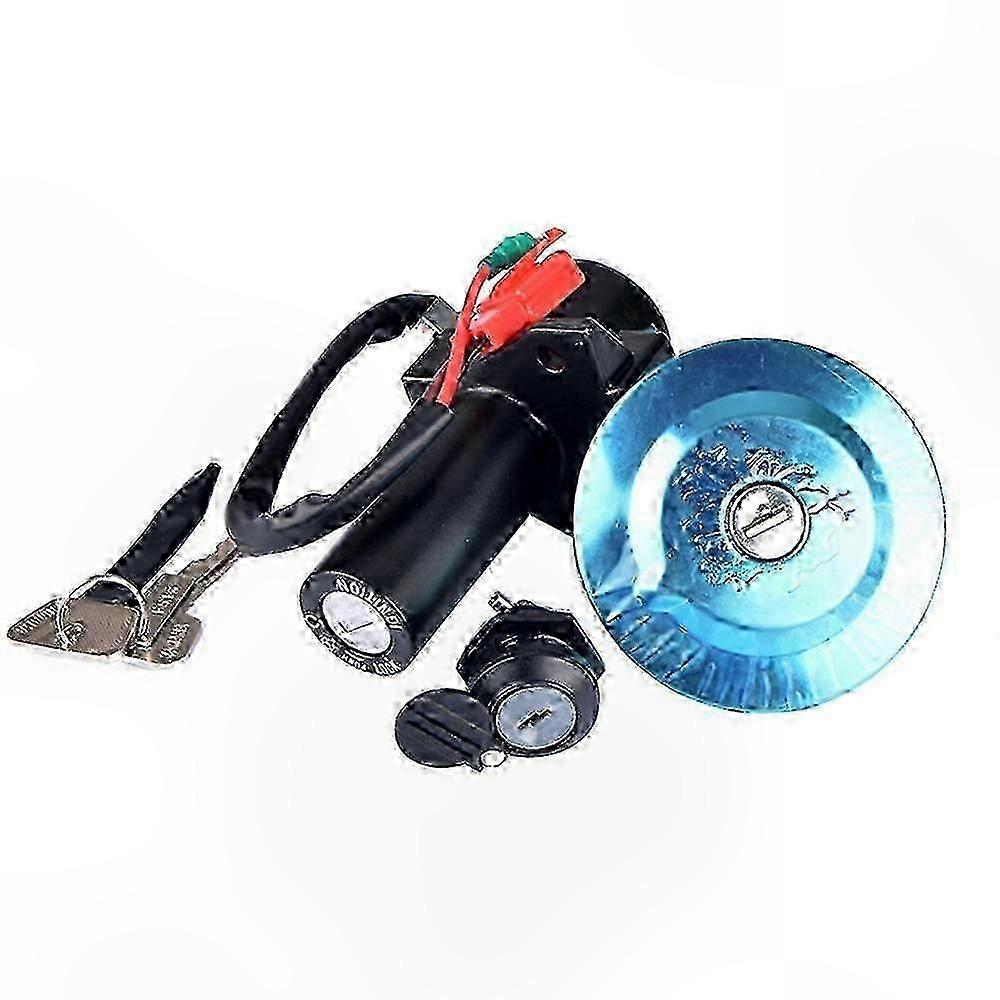 Electric Ignition Switch Lock Set compatible with 125Cc Motorcycles