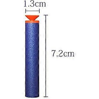 100 stykker 7,2 cm sugekop dart Refill Bullets Skum pile tilbehør til Nerf N-strike Elite Series (sugekop)
