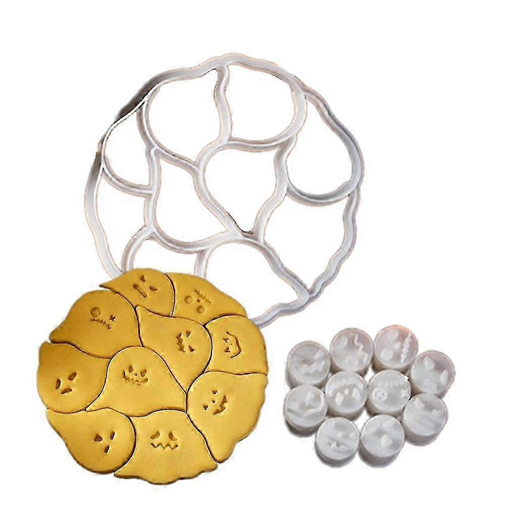 Practical Specter Shape Baking Stamp Biscuits Mould for Cooking Experience