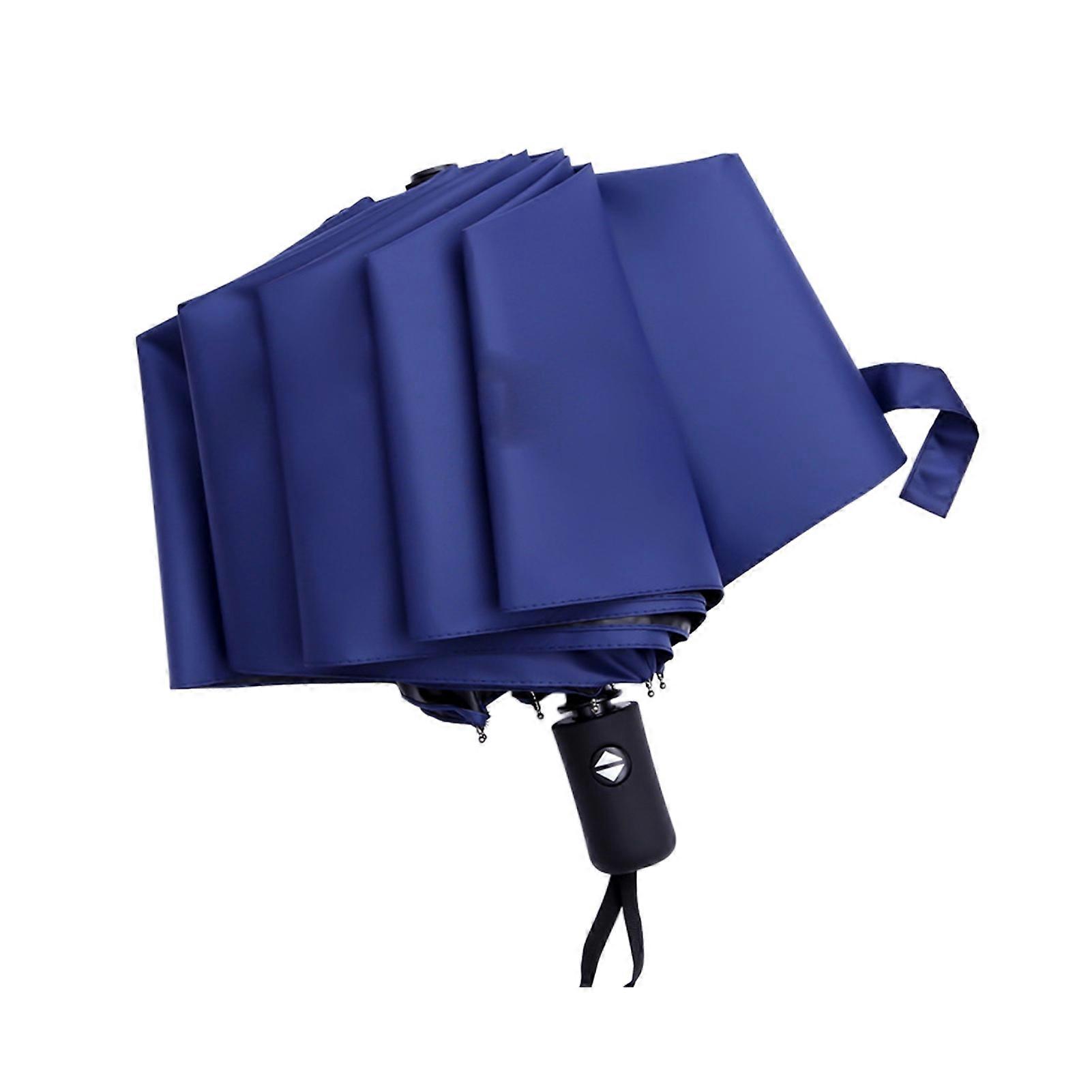 Space Saving Fully Automatic Umbrella for Sun and Rain Protection