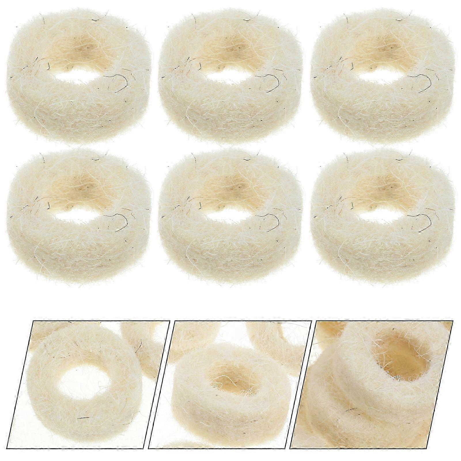 Felt Washers Mechanical Wool Felt Washer compatible with Replacement 400Pcs