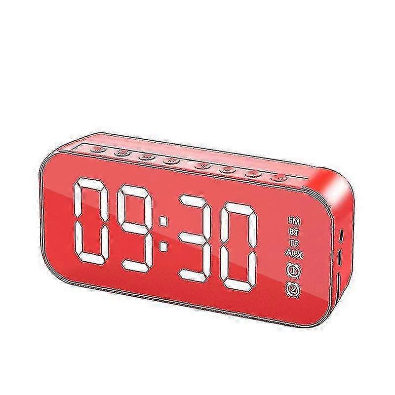Multifunctional LED Digital Alarm Clock and Bluetooth Speaker