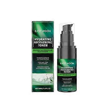 Spray tonico idratante per uomo con ceramidi e niacinamide per un'essenza illuminante e sebo-regolatrice.