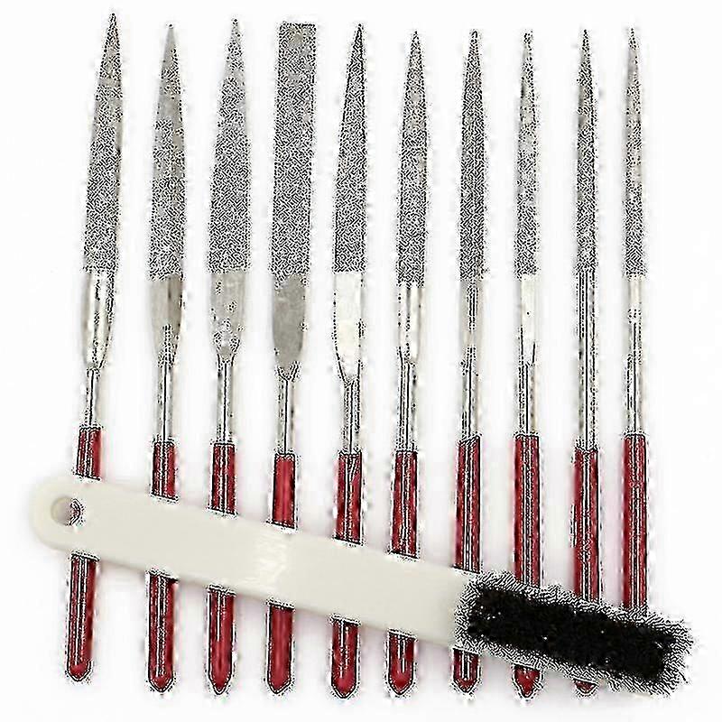 4mm Double-Cut Diamond Needle Files