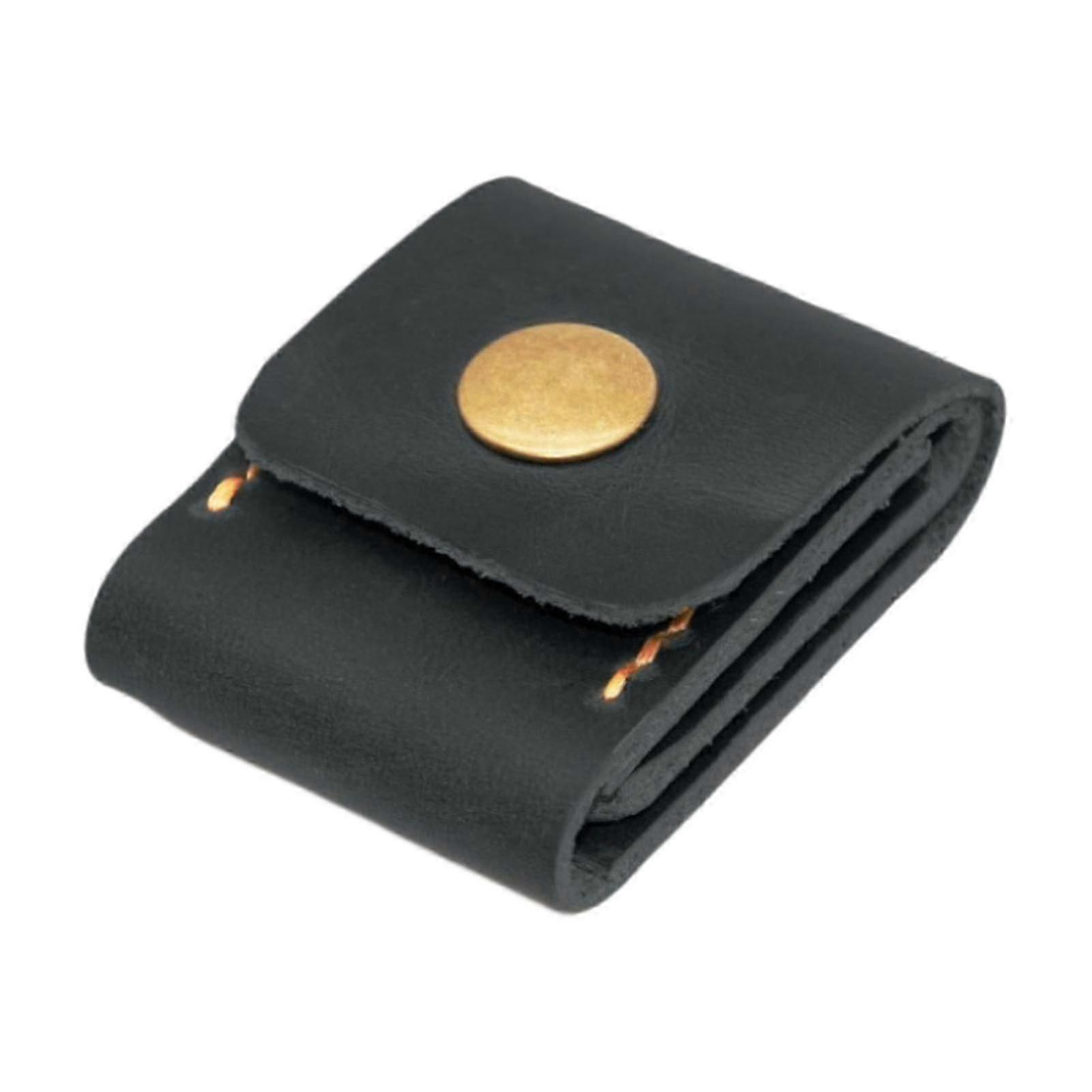 3-Section PU Leather Guitar Pick Case