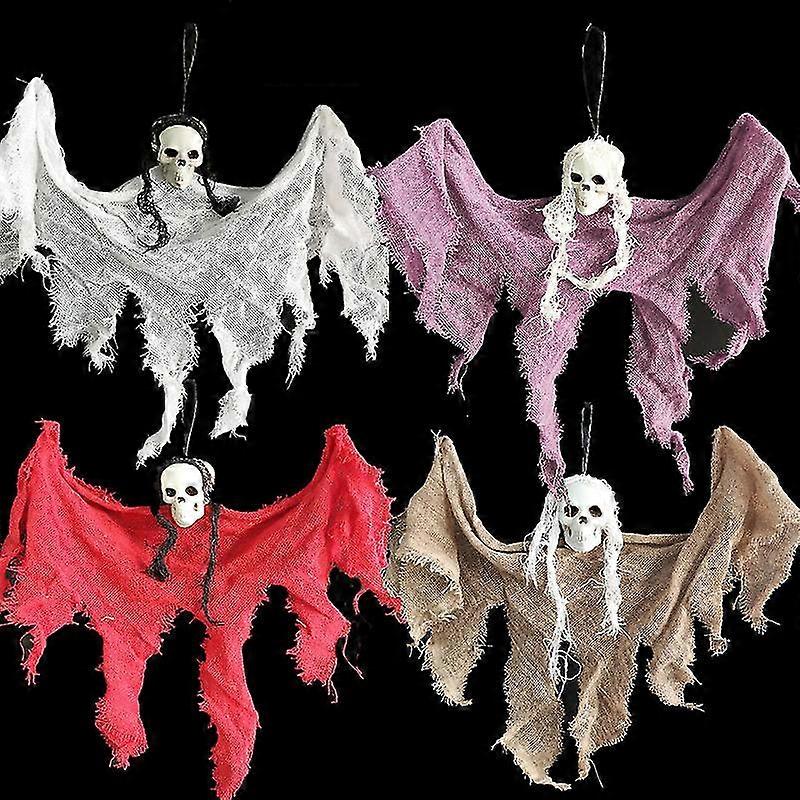 Skull Hanging Ghost Decor