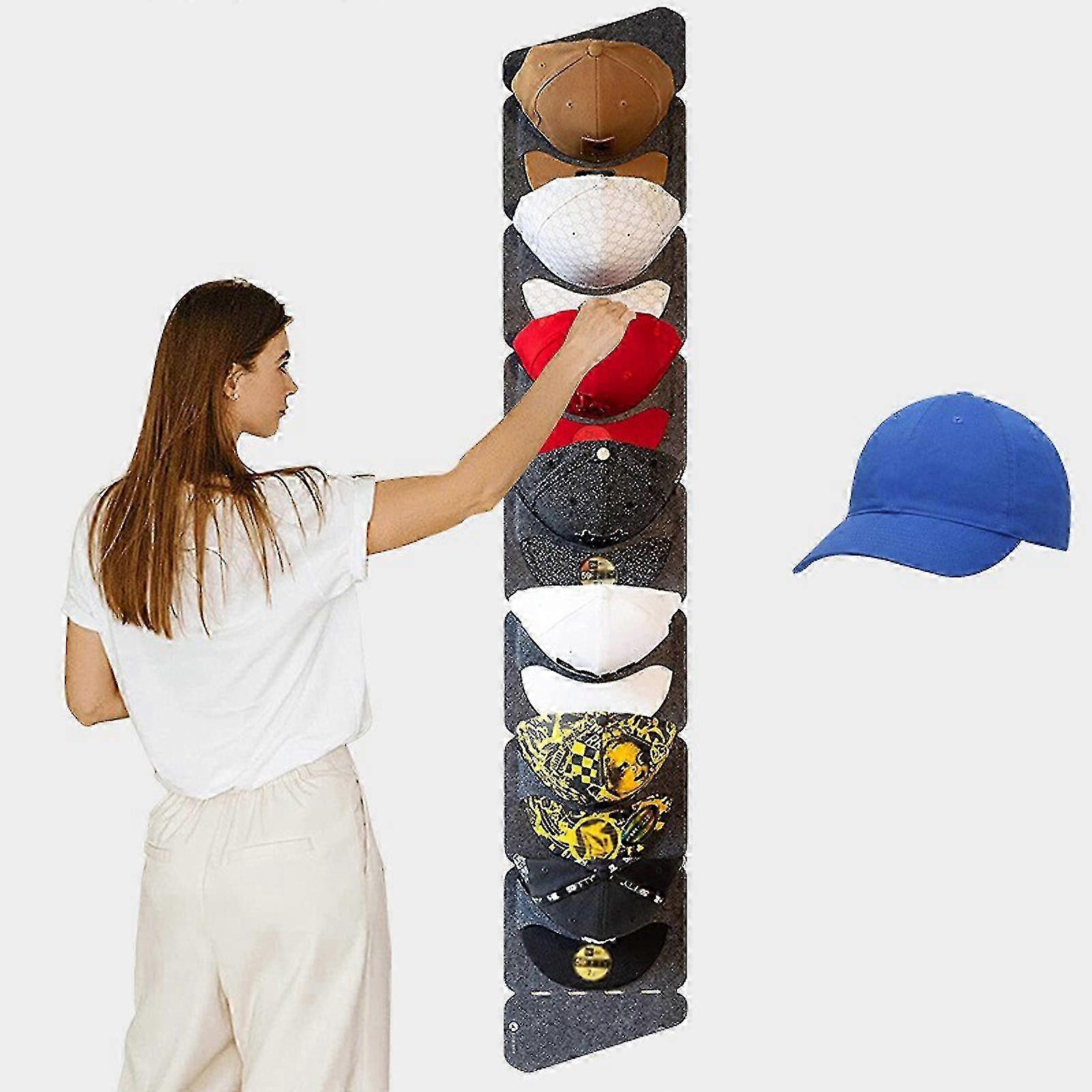 Felt Door-Mount Cap Display Rack