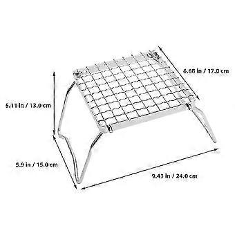 Foldable Stainless Steel Campfire Grill