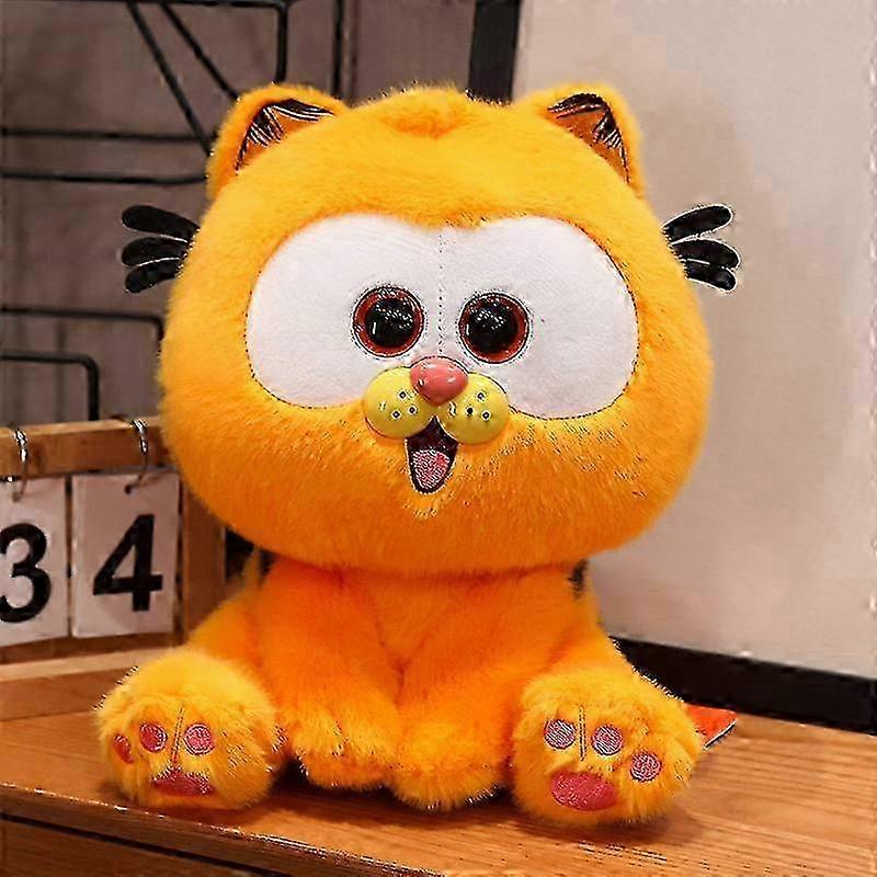 25cm Embroidered Cat Plush