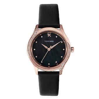 Diana trg10127-02 Quartz Analog Woman Watch with Cowskin Bracelet TRG10127-02