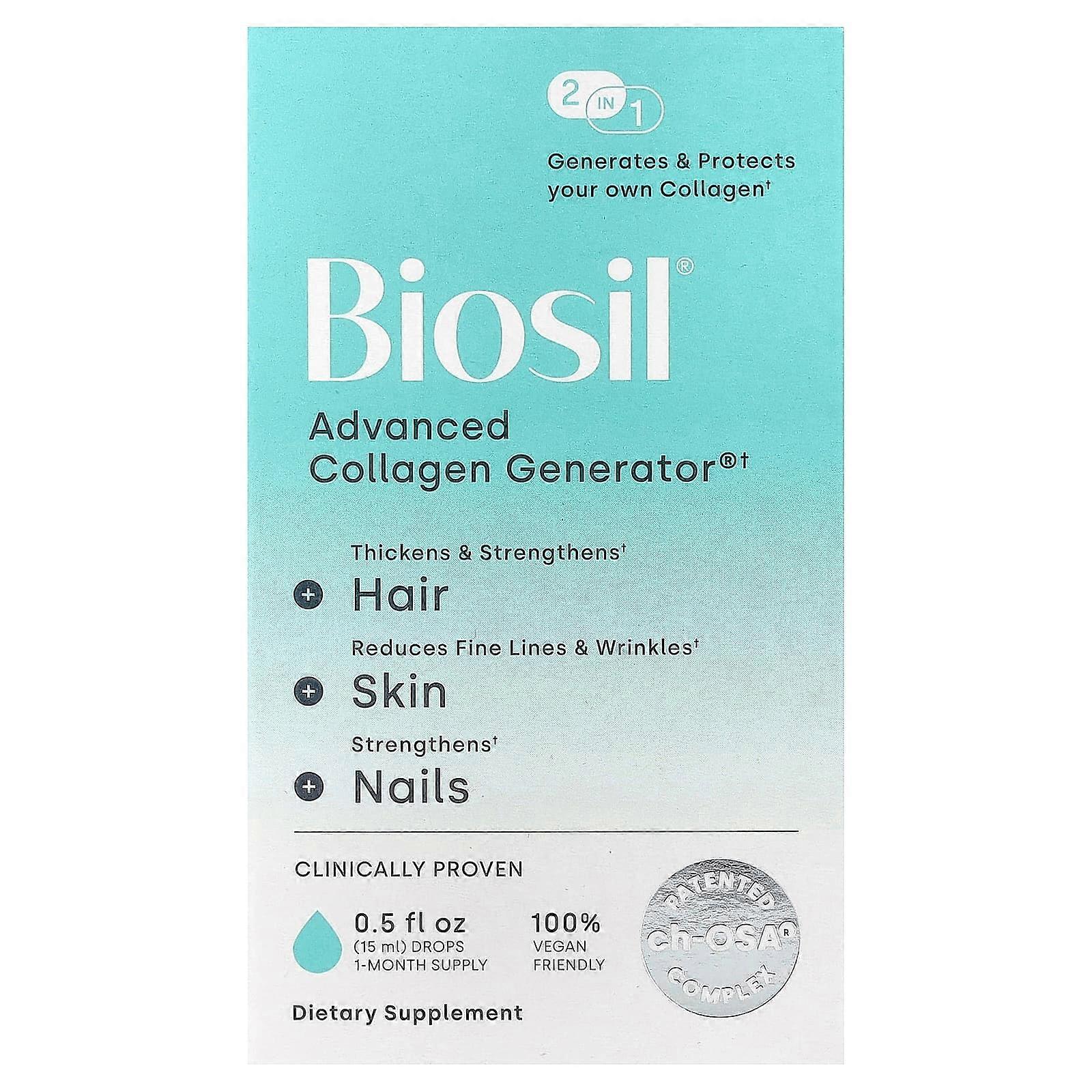 Biosil, ch-OSA, Collagen Generator, 15 ml drops