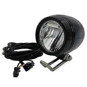 6V-80V 24V 36V 48V 60V Universal Compatible 3W 100lux Bicycle/Electric Bicycle Headlight - JJ