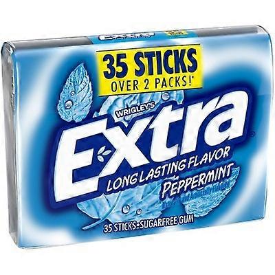 EXTRA Peppermint Sugar Free Gum Sticks, 35 ea