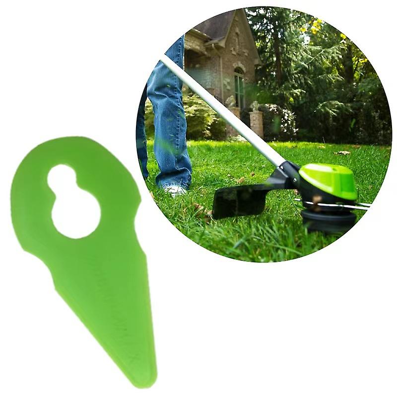 50pc/100pcs/500pcs For Suitable For Gtech Gt Series Lawn Mower L67 Green Lawn Mower Plastic Blade