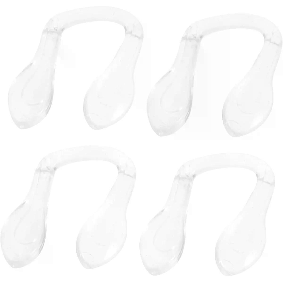 4pcs Silicone U Shaped Nose Pads for Glasses Frames