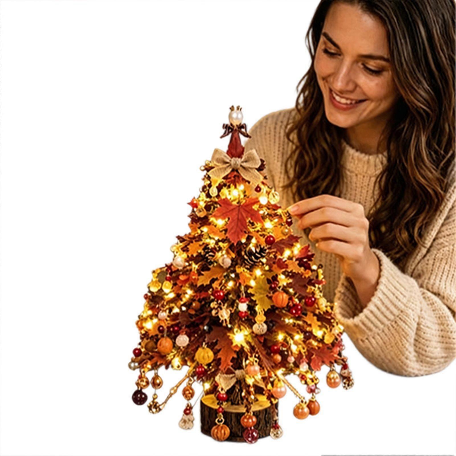 Beaded 3D Tabletop Christmas Tree Kit