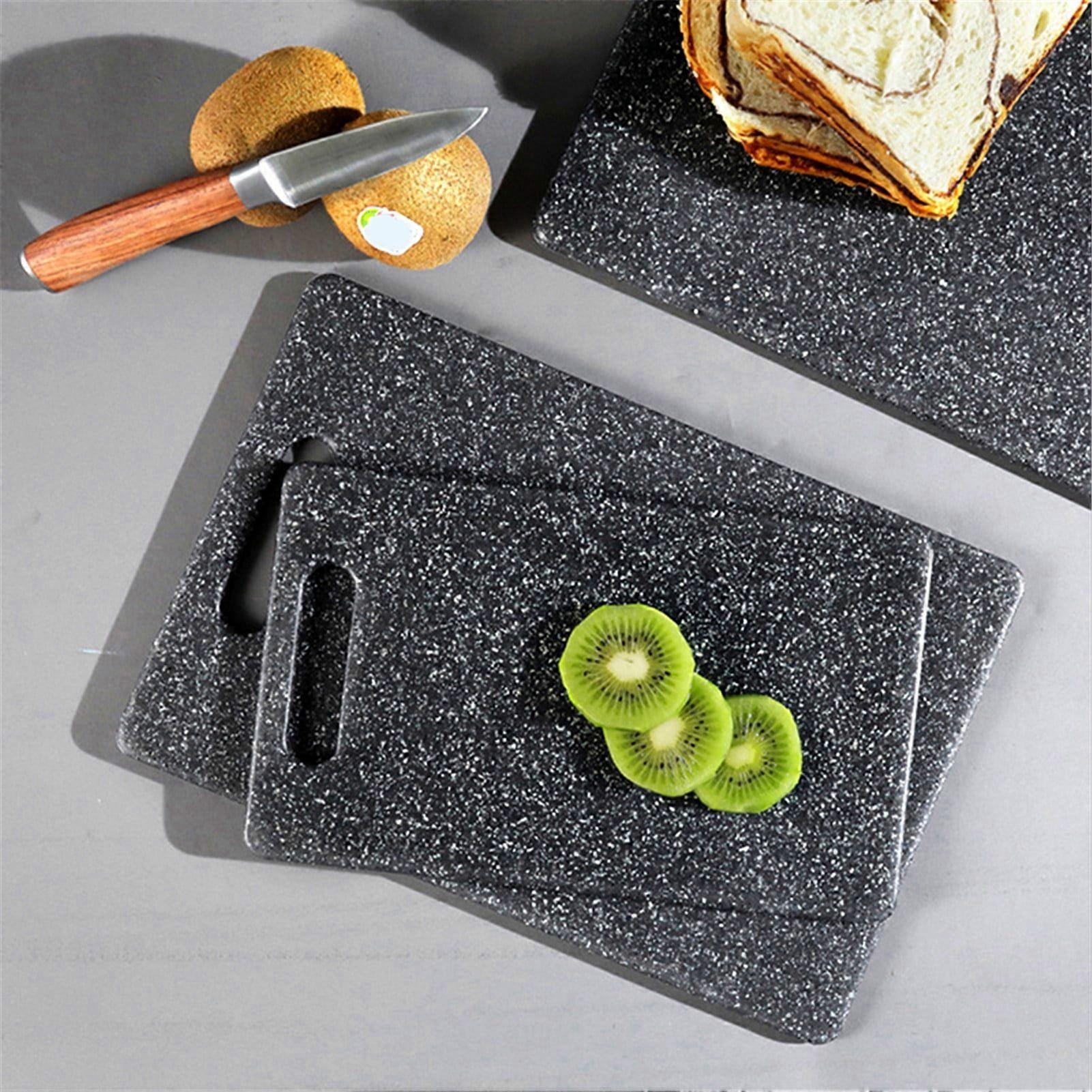 Simulation Marble Color PP Plastic Cutting Chopping Board - Kitchen Accessories