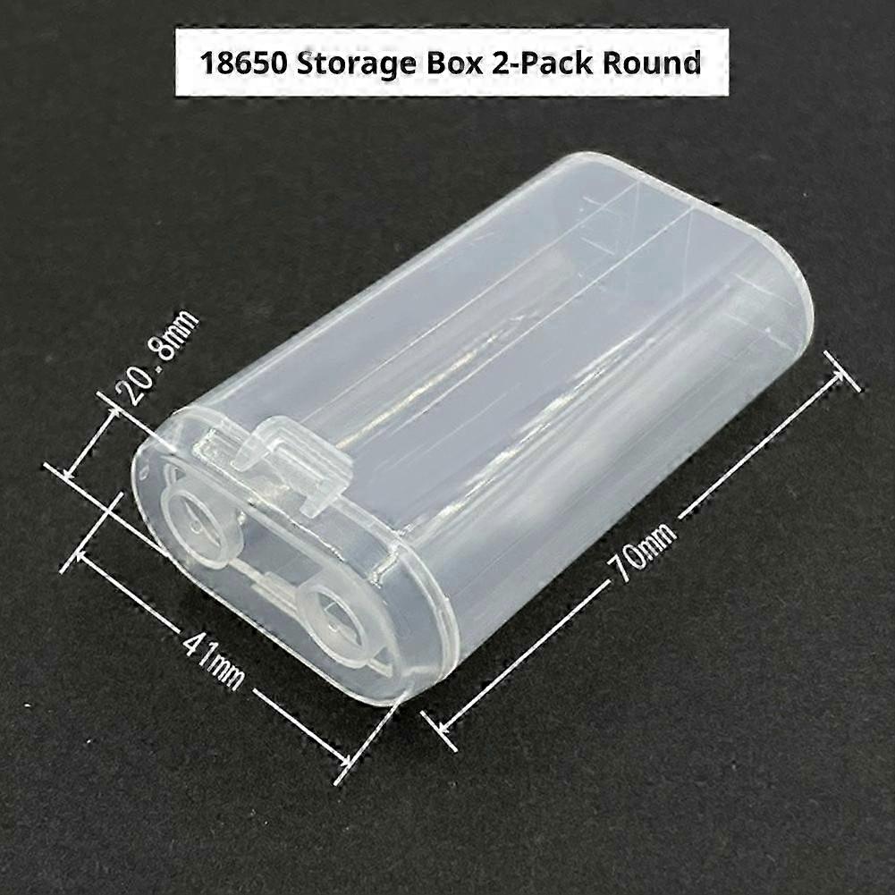 Waterproof Clear 18650 Battery Carry Case