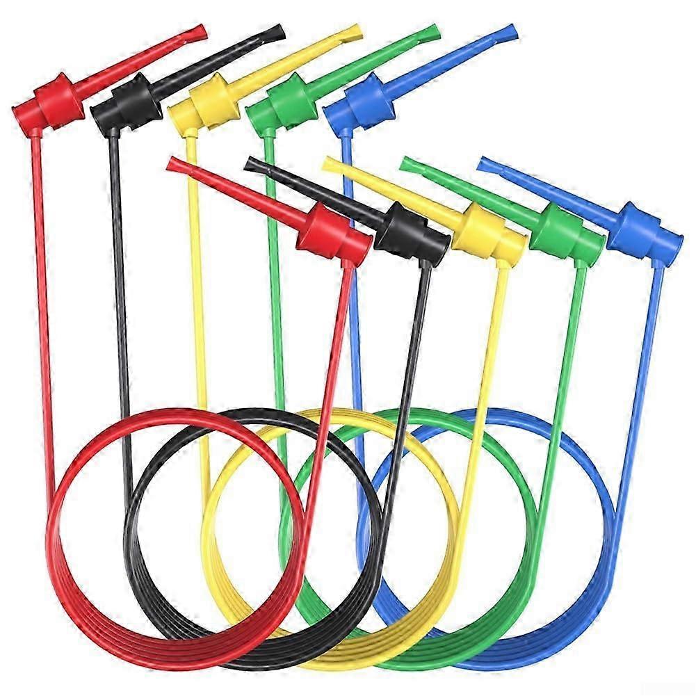 Flexible Silicone Test Leads with Conductivity Clips