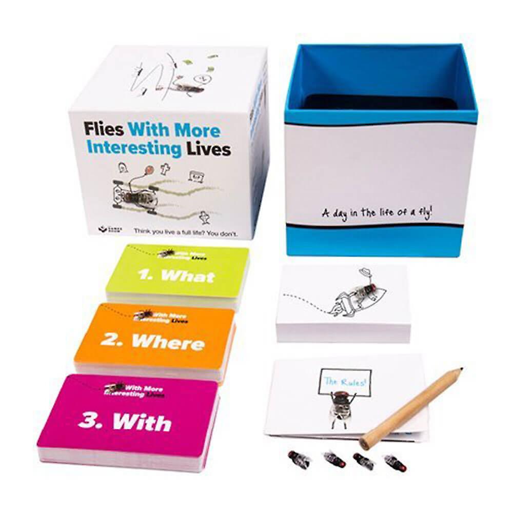 FizzCreations Flies With More Interesting Lives Theme Interactive Card Game