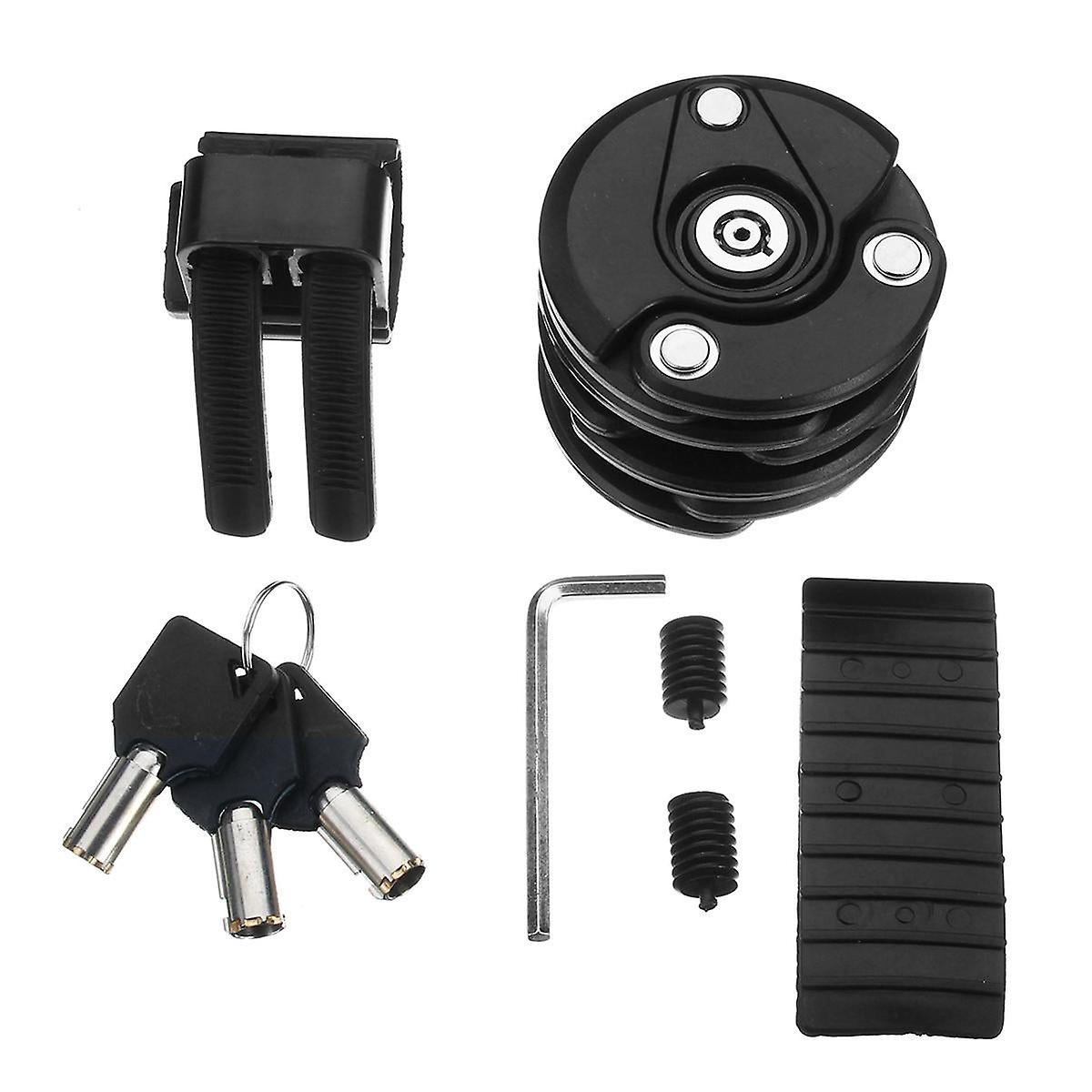 Foldable Anti Theft Folding Hamburg Chain Bicycle Motorcycle Security Lock