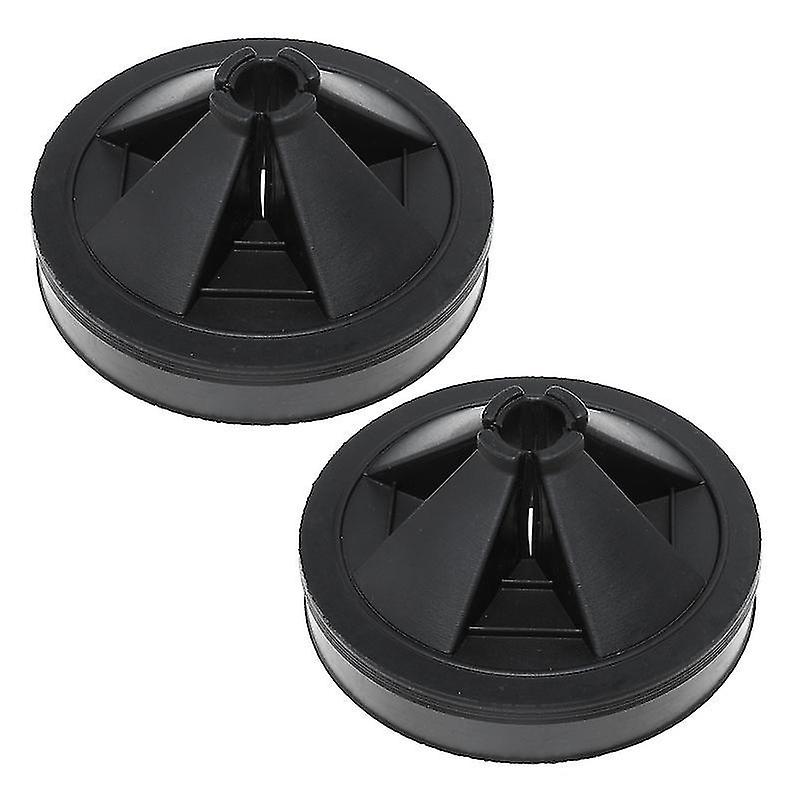 8X8cm Black Sound Dampening Panels & Foam 2pcs Food Waste Disposer Spatter Ring Multi-function Sink