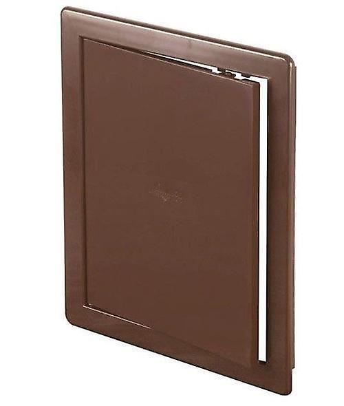 ABS Brown Plastic Durable Inspection Panel Hatch Wall Access Door Various Sizes