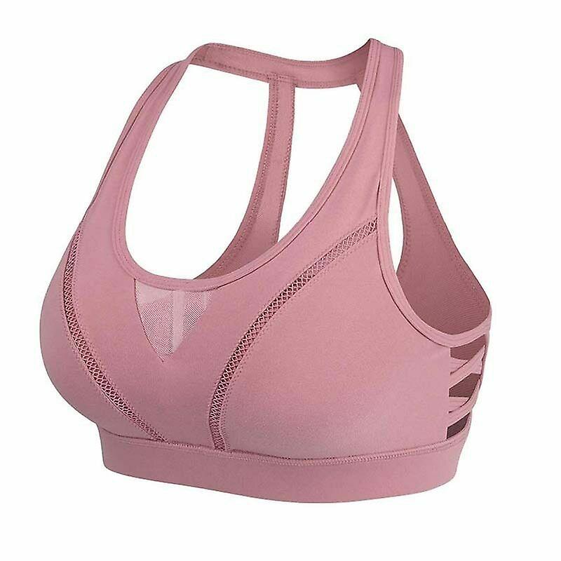 Women Curve Sports Push Up Bra Mesh Breathable Hollow Bra Lingerie
