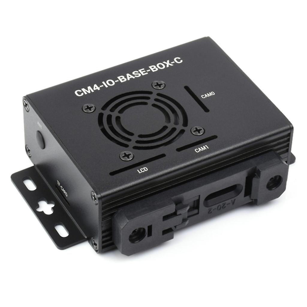 CM4-IO-BASE-BOX-C pour Raspberry Pi Module Informatique Mini Hôte Intégré dans la carte d’E/S