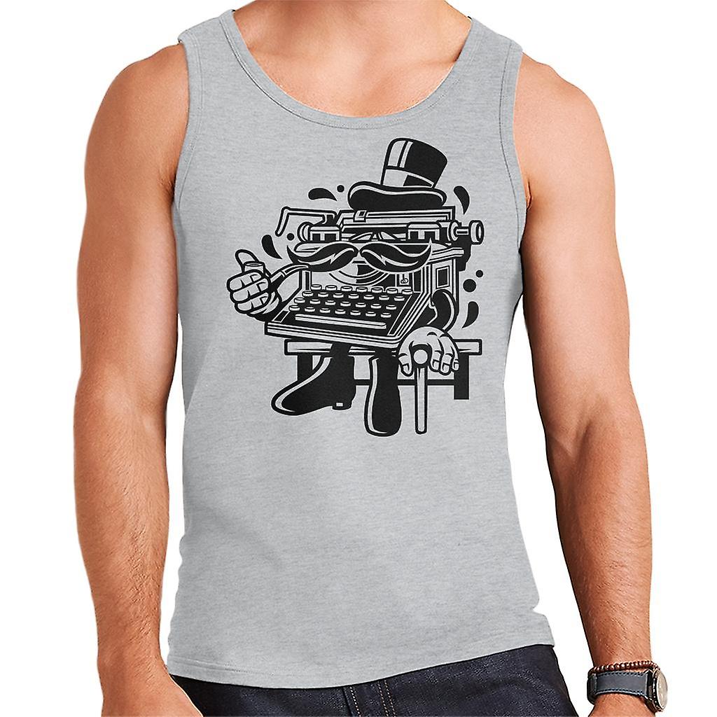 Gentleman Typewriter mannen Vest
